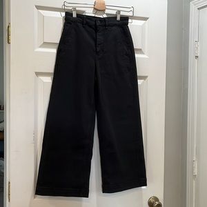 Everlane Wide Leg Crop Pant, Size 2 Short